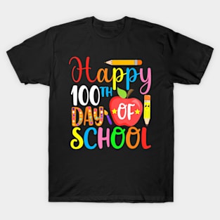 100 Days Of School Teacher And Student T-Shirt